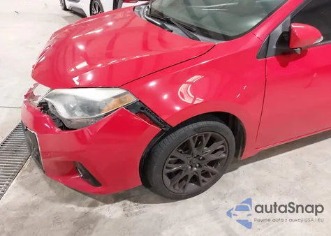 2016 Toyota Corolla S W/Special Edition Pkg z USA, uszkodzony, nr VIN 2T1BURHE3GC594813